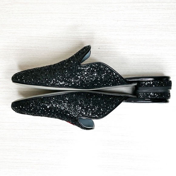 Chiara Ferragni x Disney Minne Mouse Glitter Mules - Picture 4 of 11